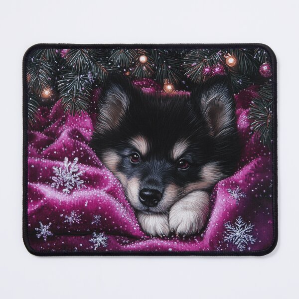 Item preview, Holiday Finnish Lapphund designed and sold by Nocturne  Paws.