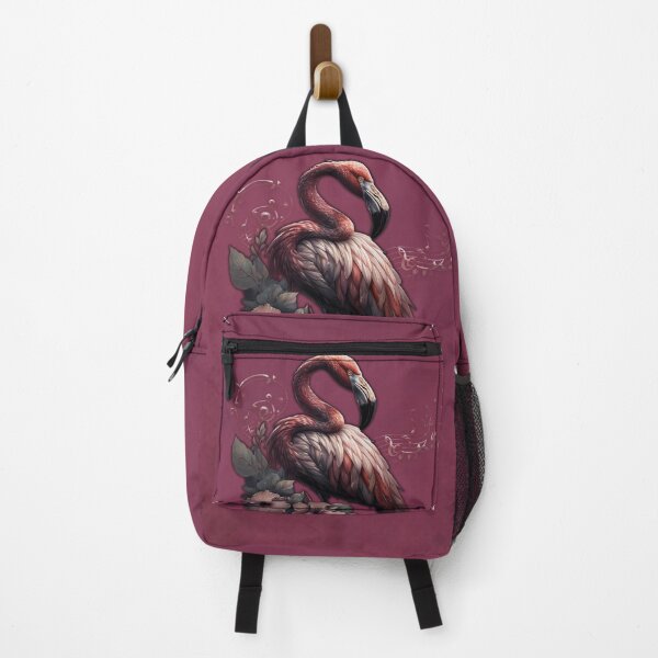 Item preview, Tropical elegance, the flamingo in the twilight.  designed and sold by nicky2342.