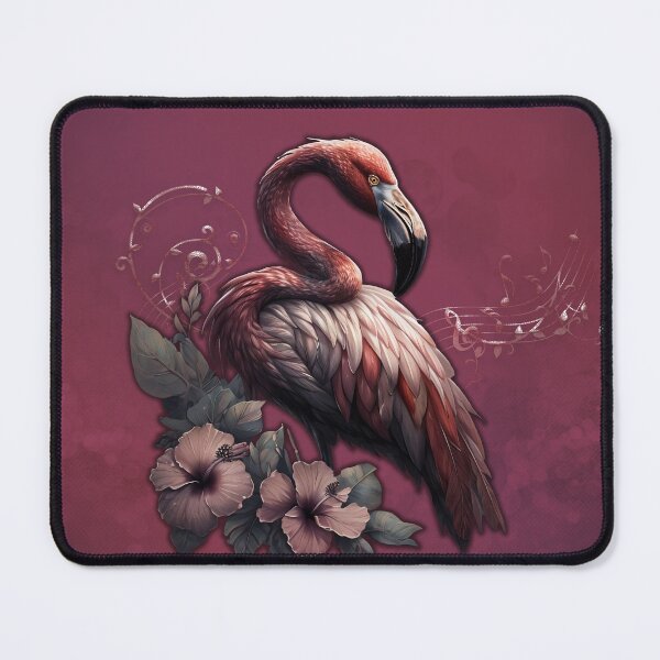 Item preview, Tropical elegance, the flamingo in the twilight.  designed and sold by nicky2342.