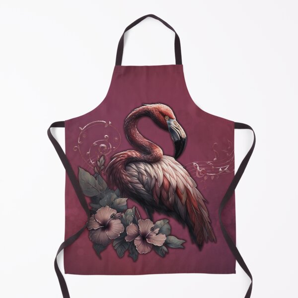 Item preview, Tropical elegance, the flamingo in the twilight.  designed and sold by nicky2342.