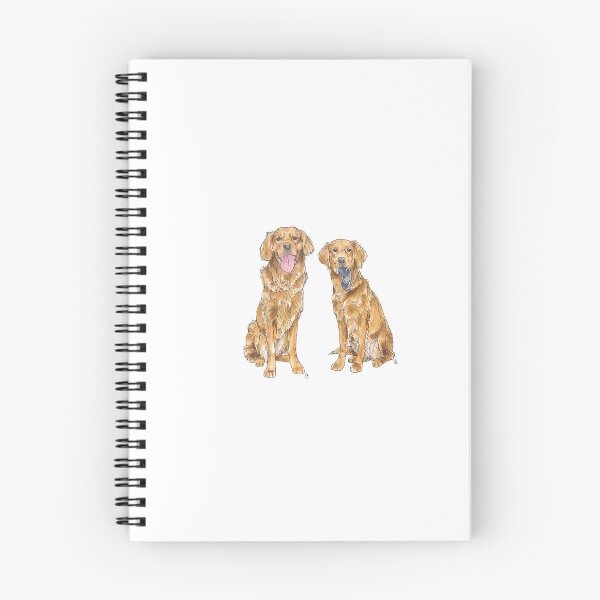 Item preview, Dark Golden Retriever Duo designed and sold by rita-andi.