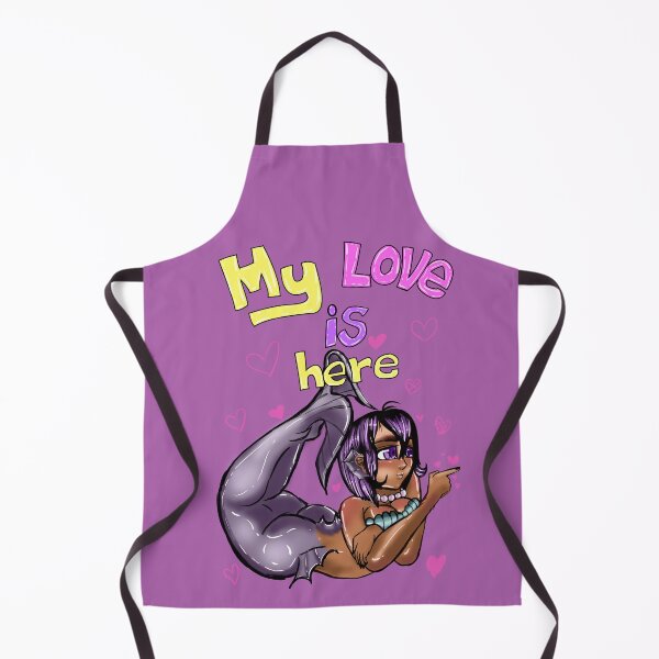 Item preview, My love is here designed and sold by nekoandwolf1.