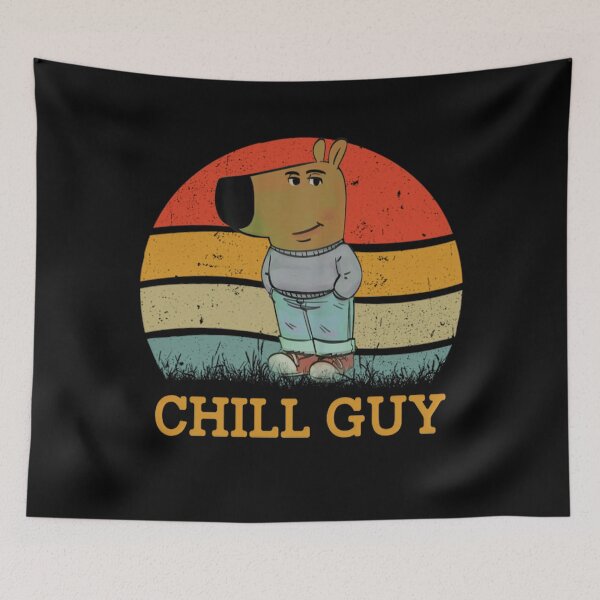 Item preview, Chill Guy Retro designed and sold by LawmanNastasia.