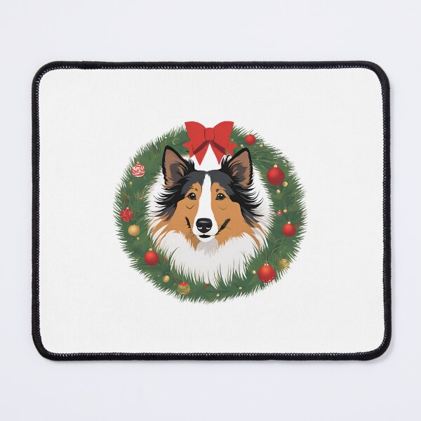 Item preview, Jolly Christmas - Shetland Sheepdog Nose Edition designed and sold by GoodyPaws.