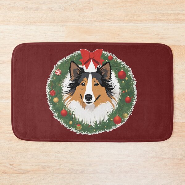 Item preview, Jolly Christmas - Shetland Sheepdog Nose Edition designed and sold by GoodyPaws.