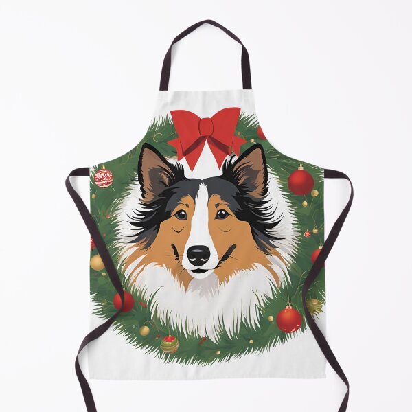 Item preview, Jolly Christmas - Shetland Sheepdog Nose Edition designed and sold by GoodyPaws.