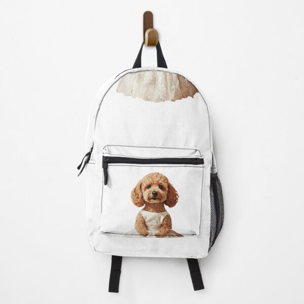 Item preview, Funny poodle pun- poodle wearing white dress designed and sold by cocomelon168.
