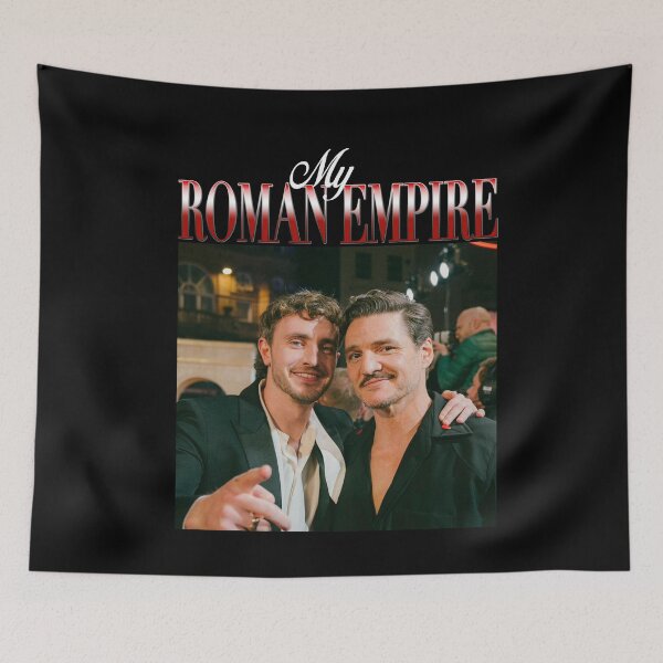 Item preview, Retro 90s My Roman Empire Paul Mescal Pedro Pascal Gladiator designed and sold by BousinilyArt.