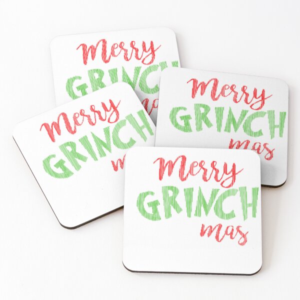 Item preview, Merry grinchmas crochet stitch pattern decal designed and sold by CATC0MMANDER.