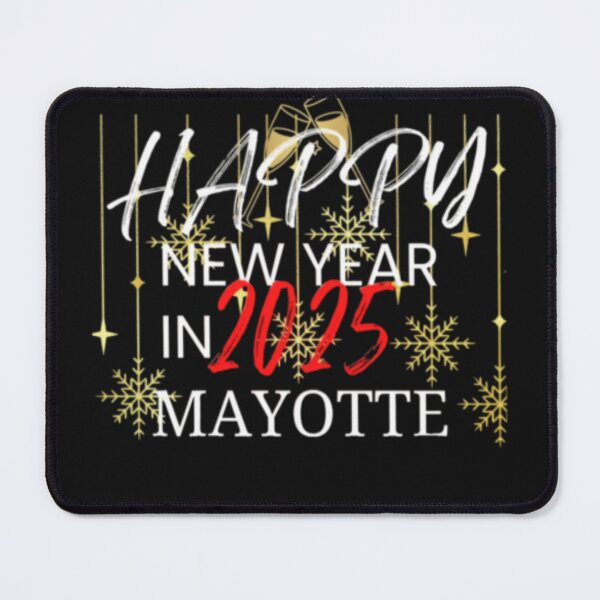 Item preview, Happy New Year 2025 to Mayotte designed and sold by FoxinhoSoumaila.