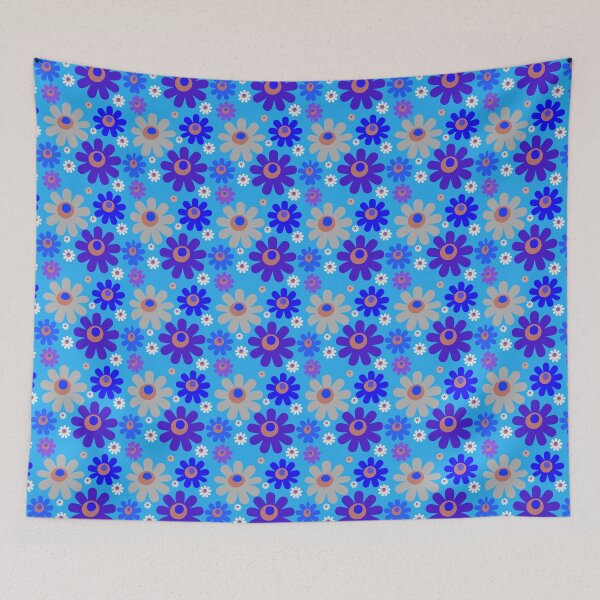 Item preview, Blue Margherite: Cheerful Daisy Texture – Blooming Joy designed and sold by Arte Cartoon From TagTeam Group.