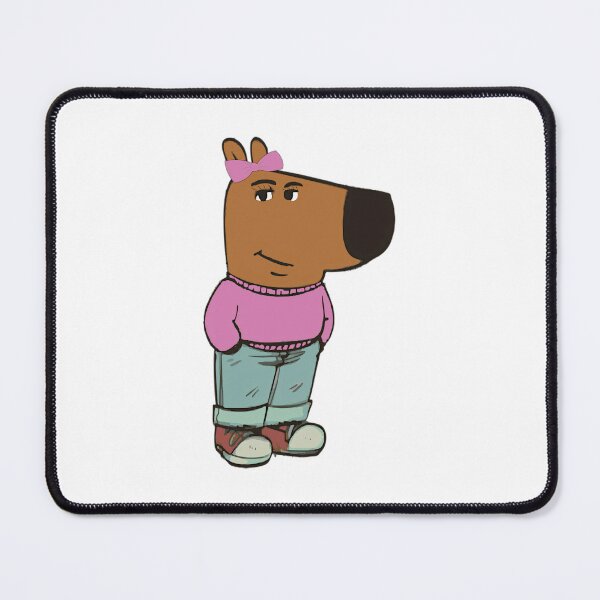 Item preview, Funny Brainrot Chill Girl Meme designed and sold by LawmanNastasia.