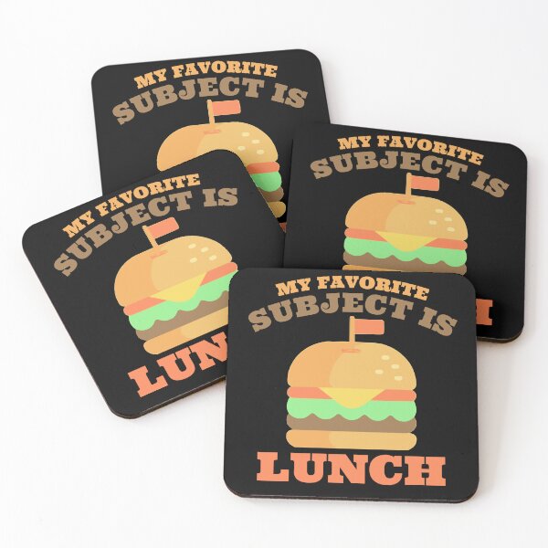Item preview, my favorite subject is lunch designed and sold by KaiLabsArt.