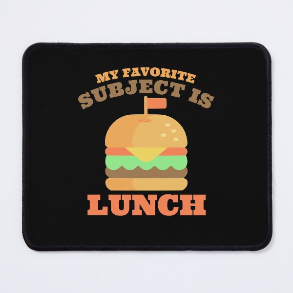 Item preview, my favorite subject is lunch designed and sold by KaiLabsArt.