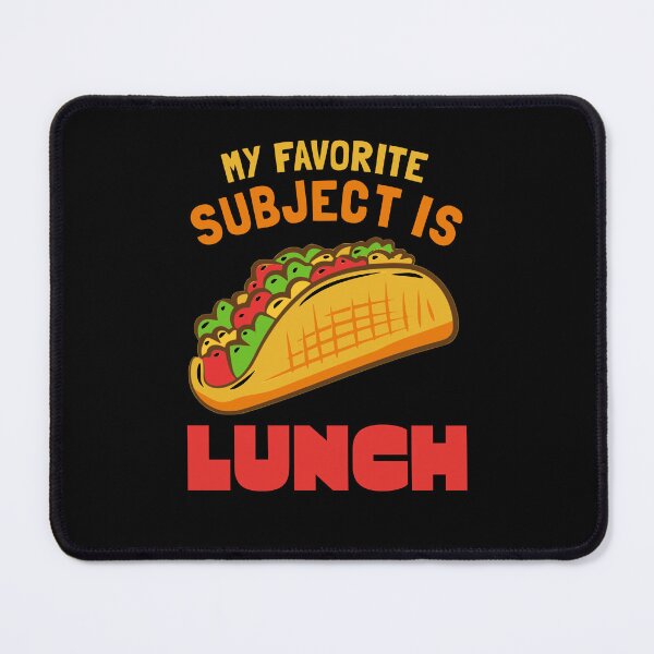Item preview, my favorite subject is lunch designed and sold by KaiLabsArt.
