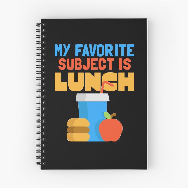 Item preview, my favorite subject is lunch designed and sold by KaiLabsArt.