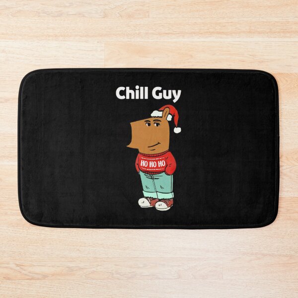 Item preview, Funny Chill Guy Christmas designed and sold by LawmanNastasia.