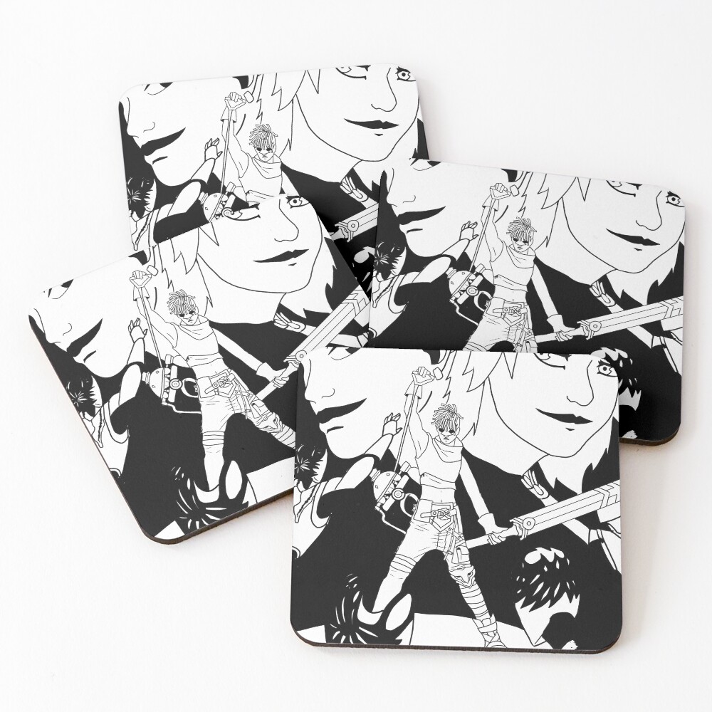 Item preview, Coasters (Set of 4) designed and sold by ABLEZART.