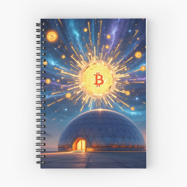 Item preview, Bitcoin Echelon Scaling New Financial Heights designed and sold by RadDeck.