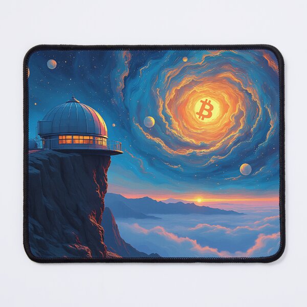 Item preview, Bitcoin Flare The Spark of Crypto Power designed and sold by RadDeck.