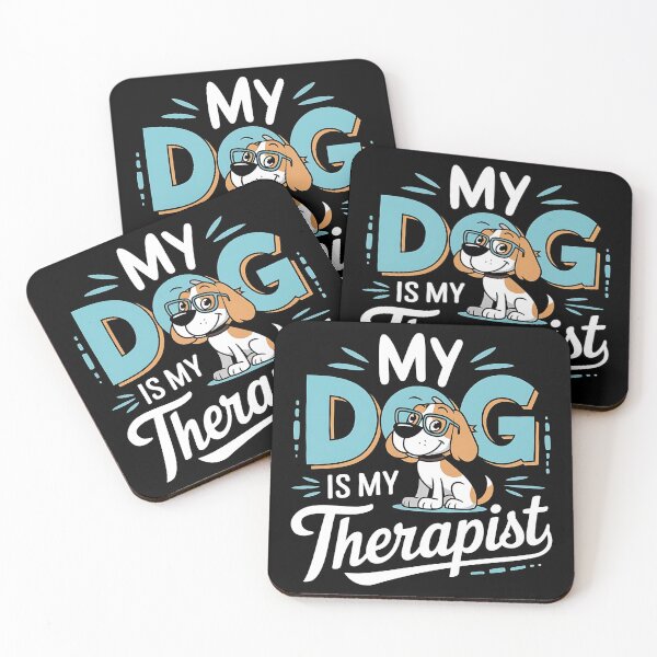 Item preview, My Dog is My Therapist designed and sold by AMD5star.