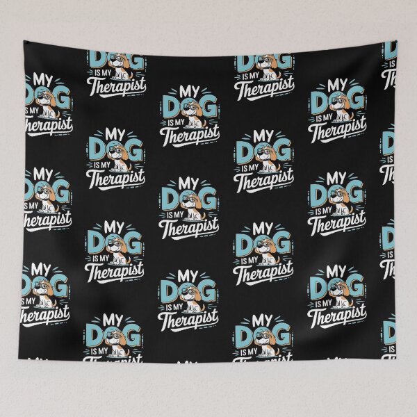 Item preview, My Dog is My Therapist designed and sold by AMD5star.
