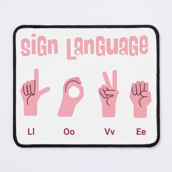 Item preview, Love Sign It Out - Express Yourself designed and sold by Arte Cartoon From TagTeam Group.