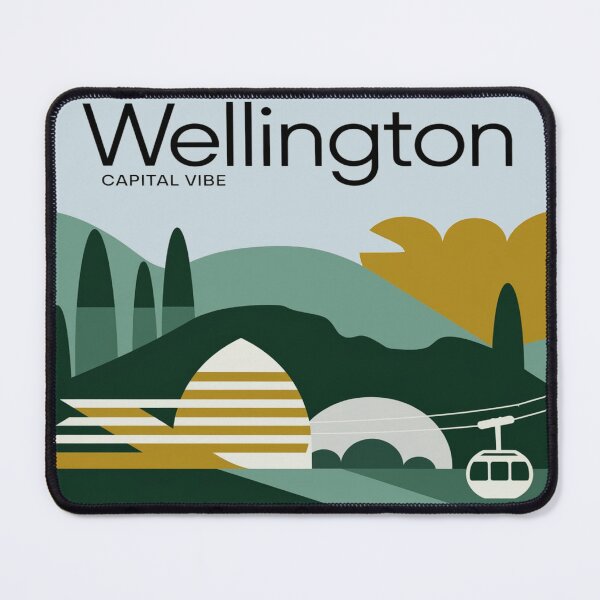 Item preview, Wellington City- Capital Vibe designed and sold by Globalcitytees.