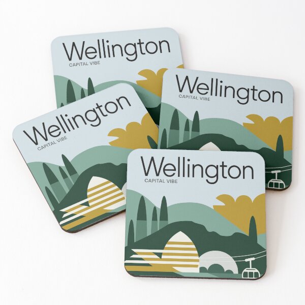Item preview, Wellington City- Capital Vibe designed and sold by Globalcitytees.