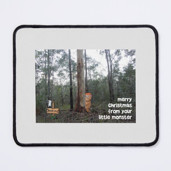 Item preview, Christmas Card Aussie Bush matching set - Yowie big foot designed and sold by ClarkChrisComic.