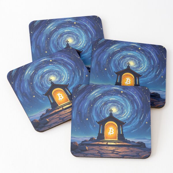 Item preview, Bitcoin Embers Glow of Digital Change designed and sold by RadDeck.