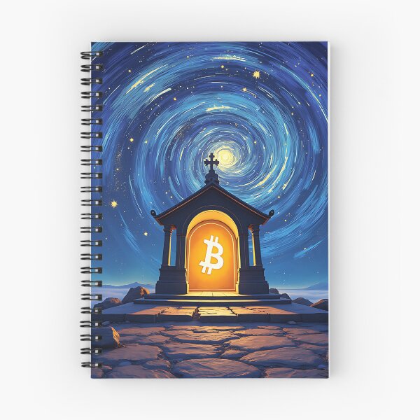 Item preview, Bitcoin Embers Glow of Digital Change designed and sold by RadDeck.