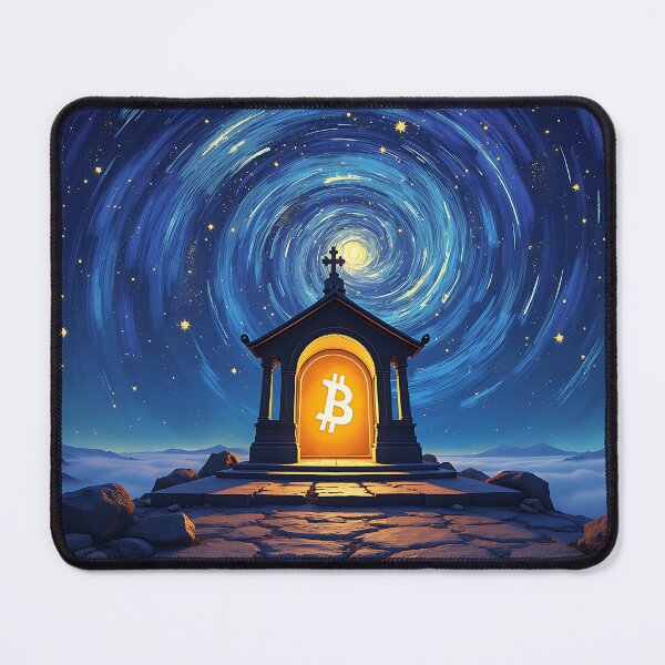 Item preview, Bitcoin Embers Glow of Digital Change designed and sold by RadDeck.
