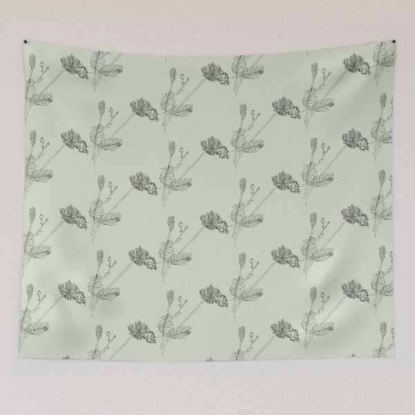 Item preview, Vietnam Wild Flower Line Art 42 designed and sold by tuyetstudio.