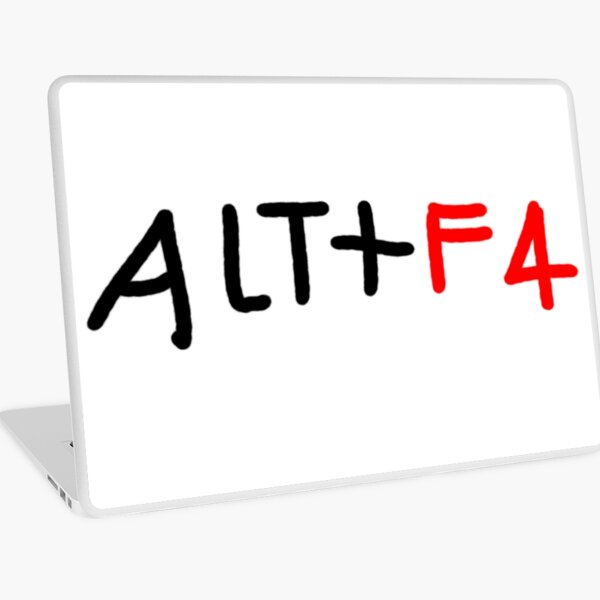 Alt F4 By Lukeirvine Redbubble