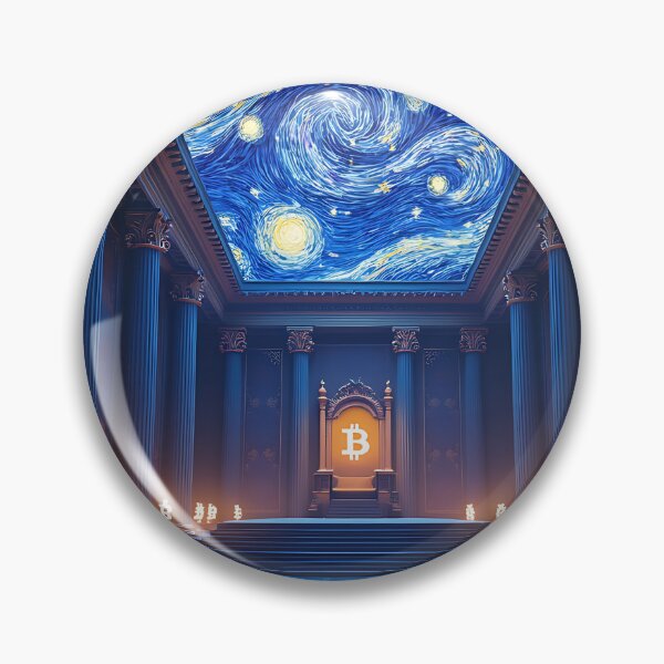 Item preview, Bitcoin Orbit Circling the Blockchain designed and sold by RadDeck.