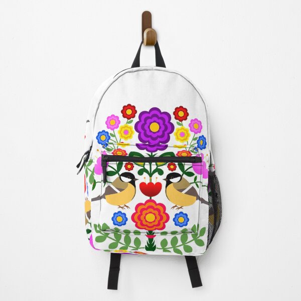 Item preview, Polish folk art - floral embroidery pattern and cutouts colorful designed and sold by mikistudio.