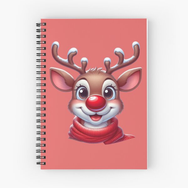Item preview, Red Nose Smily Reindeer  designed and sold by DeeCeeFashion.