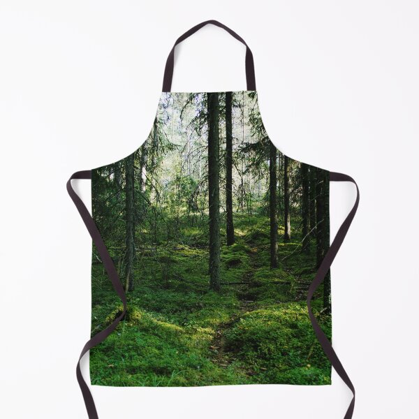 Item preview, Footpath in lush green forest designed and sold by riku05830.