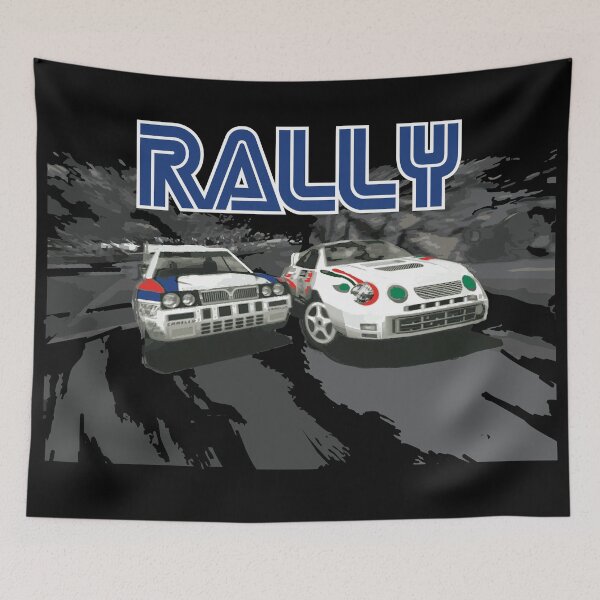 Item preview, Classic Rally Gamer Driver Lancia Delta vs st205 gt four celica Rally Group B - WRC designed and sold by cowtownCOWBOY.