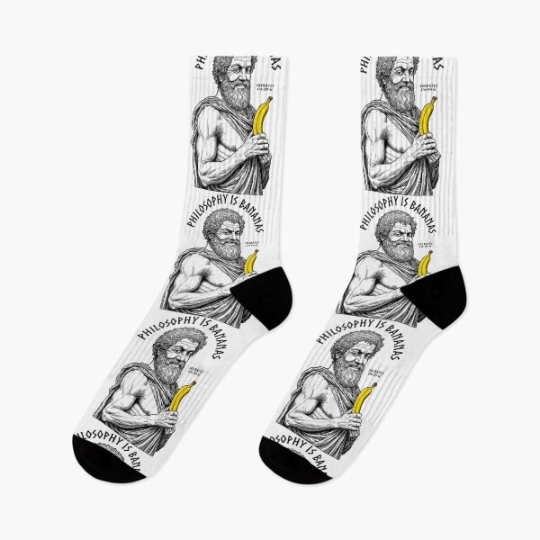 Item preview, Funny Philosophy Is Bananas Socrates Greek Philosopher Quote designed and sold by GrandeDuc.