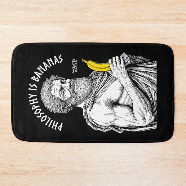 Item preview, Funny Philosophy Is Bananas Socrates Greek Philosopher Quote designed and sold by GrandeDuc.
