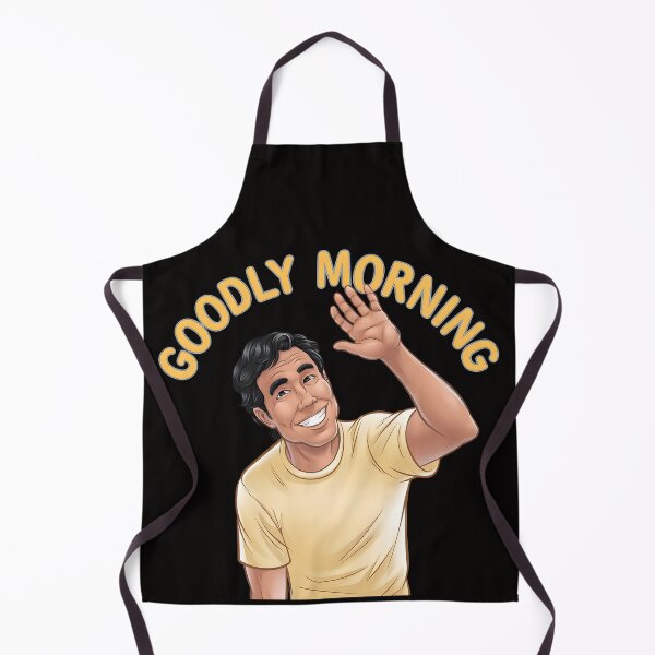 Item preview, Man saying goodly morning designed and sold by NextDoorShoop.