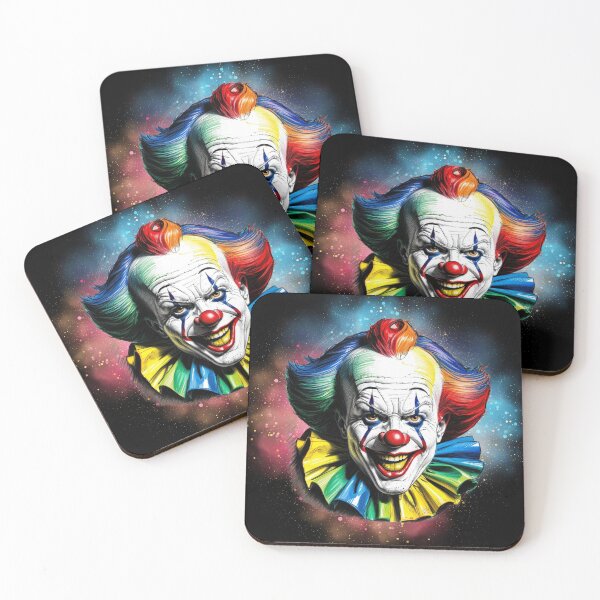 Item preview, Colorful Sinister Clown Artwork designed and sold by TolgaSal.