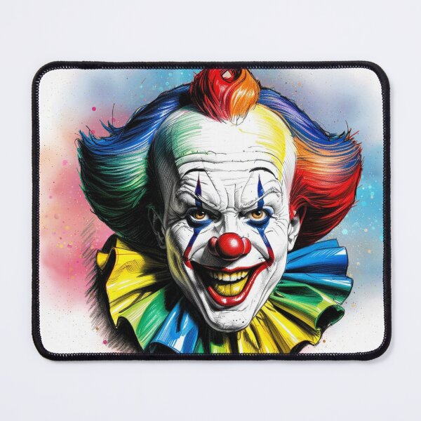 Item preview, Colorful Sinister Clown Artwork designed and sold by TolgaSal.