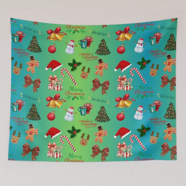 Item preview, Festive Christmas Patterns Holiday Cheer Design designed and sold by LavenderBliss.