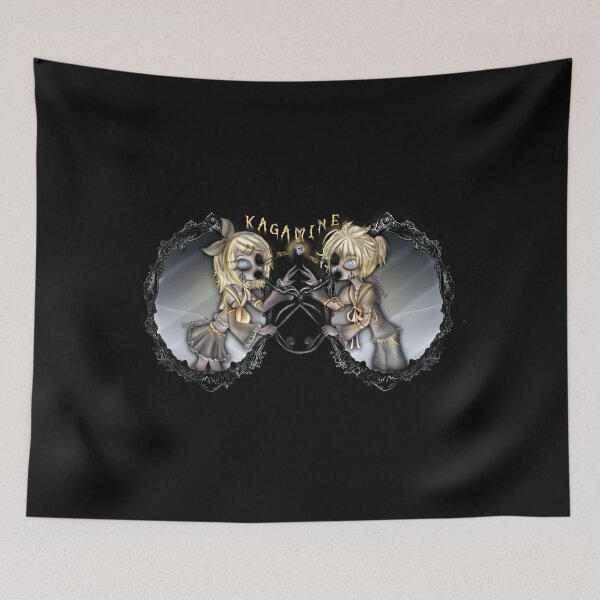 Item preview, Kagamine Rin & Len mirror creepy cute weird scene VOCALOID designed and sold by AtzinYK.