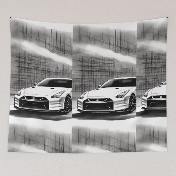 Item preview, Nissan GTR Sketch designed and sold by CyberArtwork.