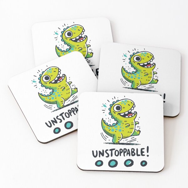Item preview, Unstoppable T-Rex – Funny Dinosaur Design for Kids designed and sold by Ingo Menhard.