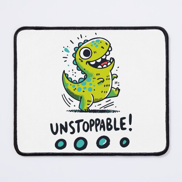 Item preview, Unstoppable T-Rex – Funny Dinosaur Design for Kids designed and sold by Ingo Menhard.